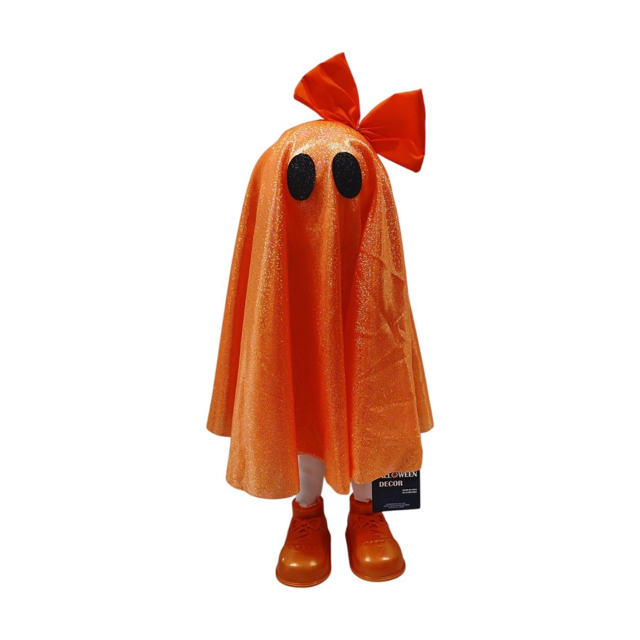 Standing Little Ghost In Orange 42cm