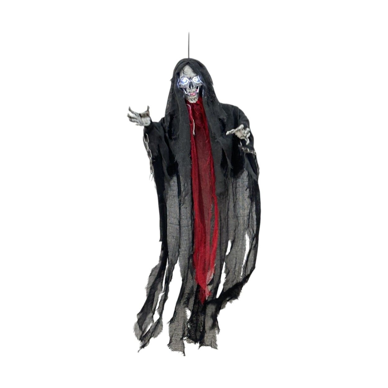 Hanging Animated Reaper With Sound 120cm