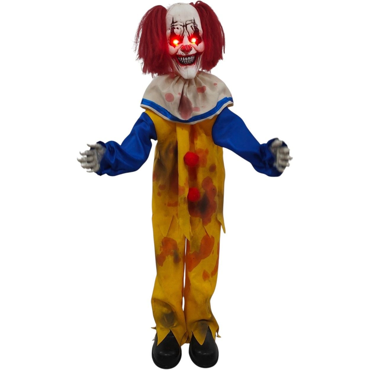 Standing Animated Clown With Light& Sound 95cm