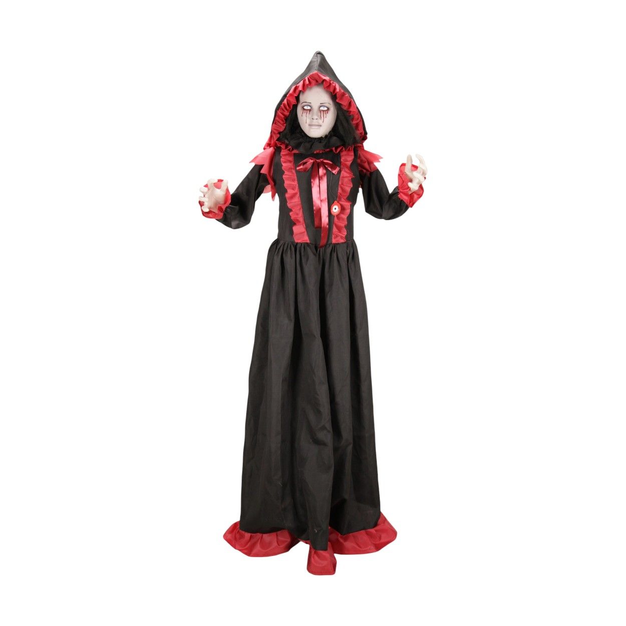 Standing Double Face Lady With Light& Sound 168cm