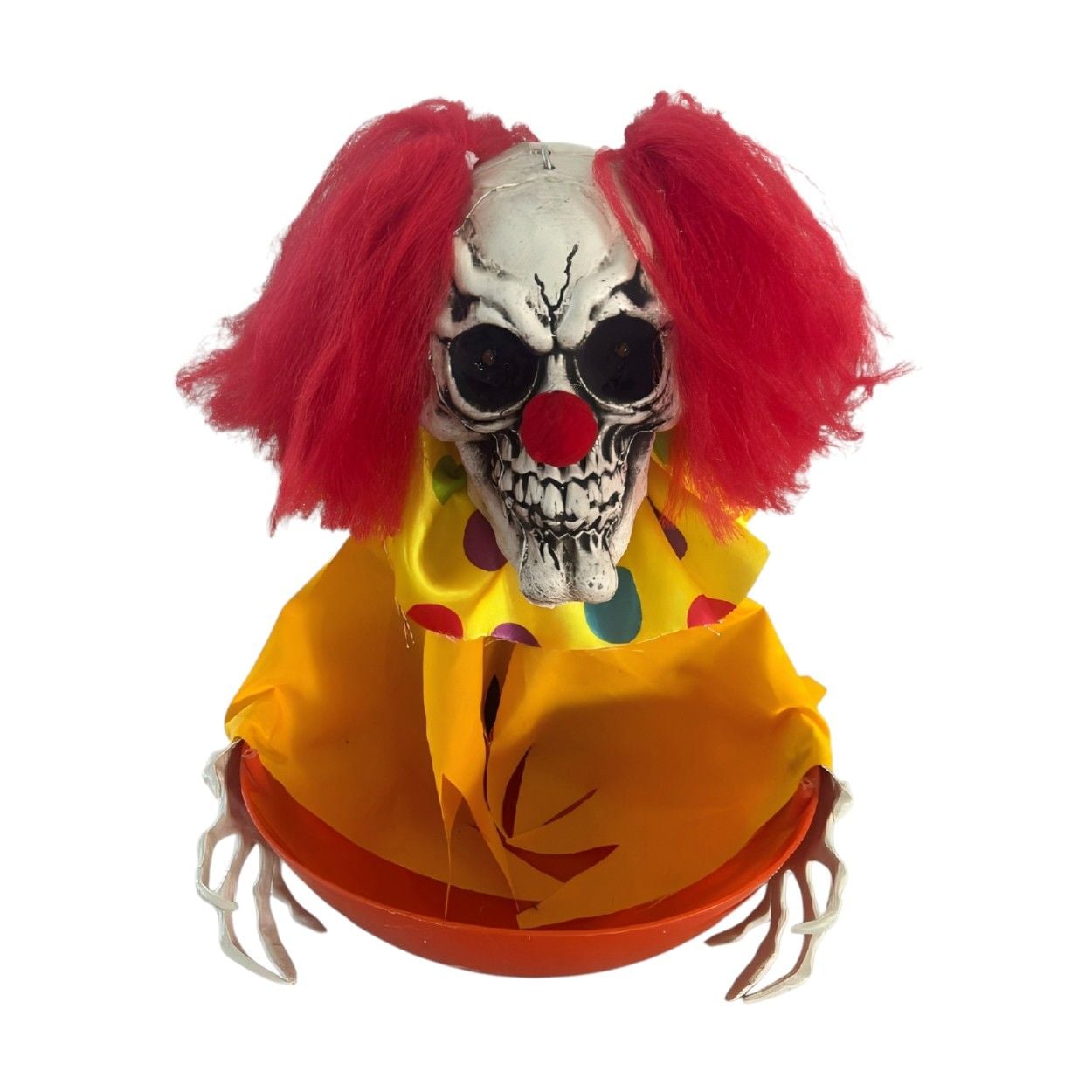 Animated Clown C&y Bowl With Light & Sound 30cm