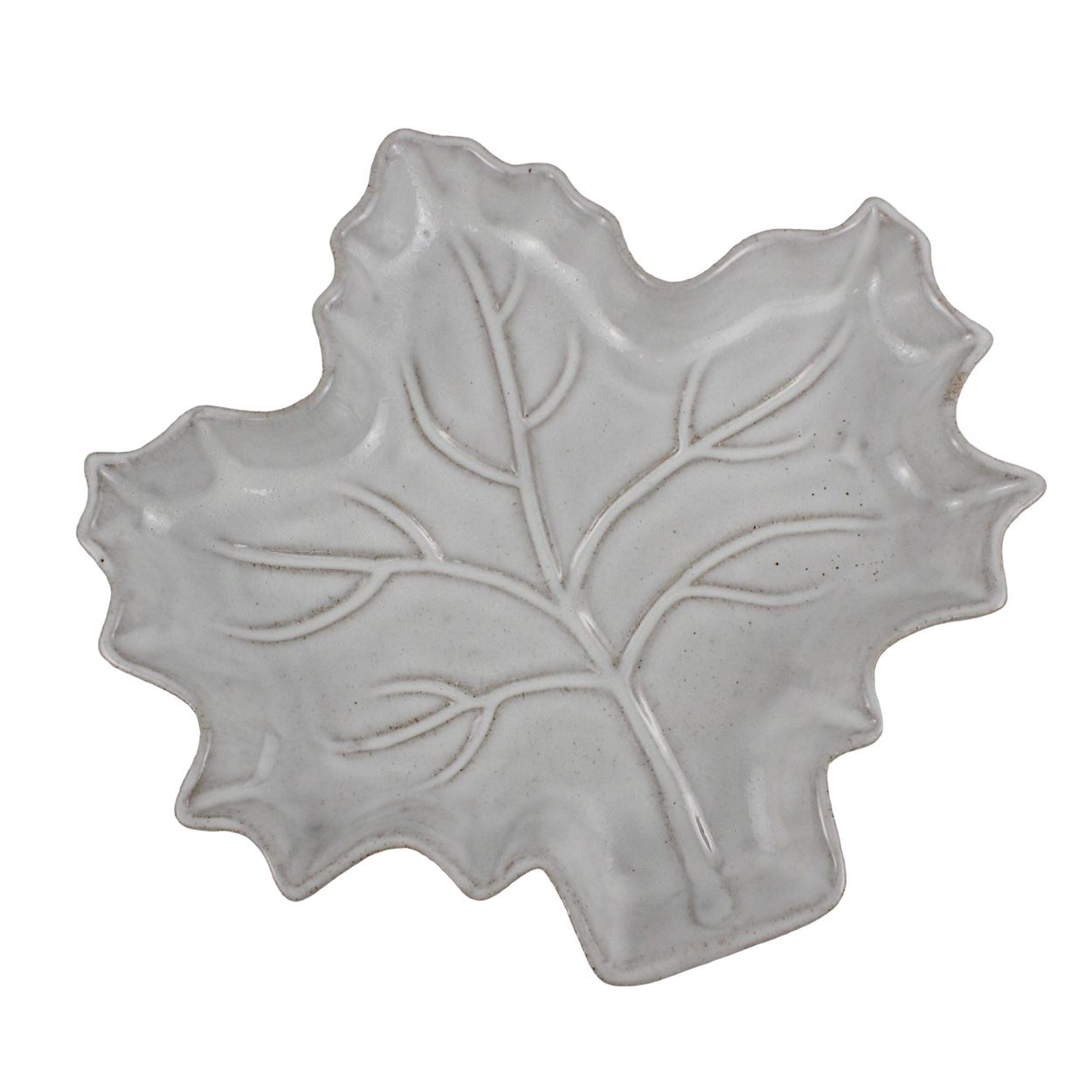 Leaf Plate White 27 x 4cm