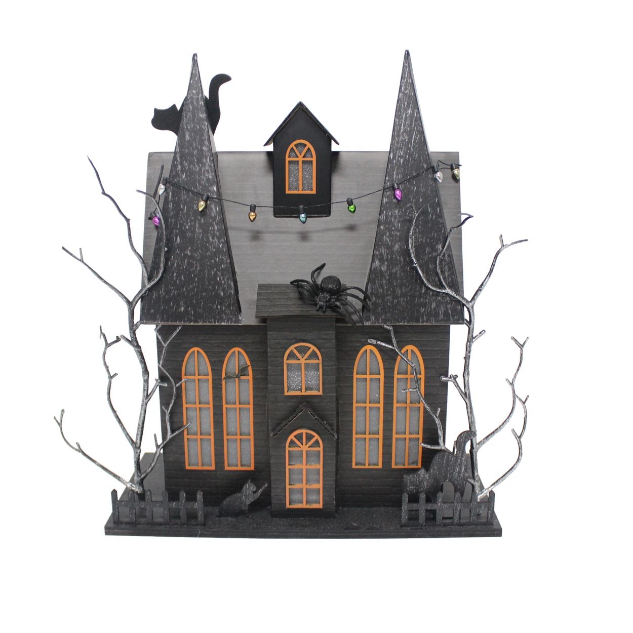 Haunted House LED Multi Colour 26 x 30cm