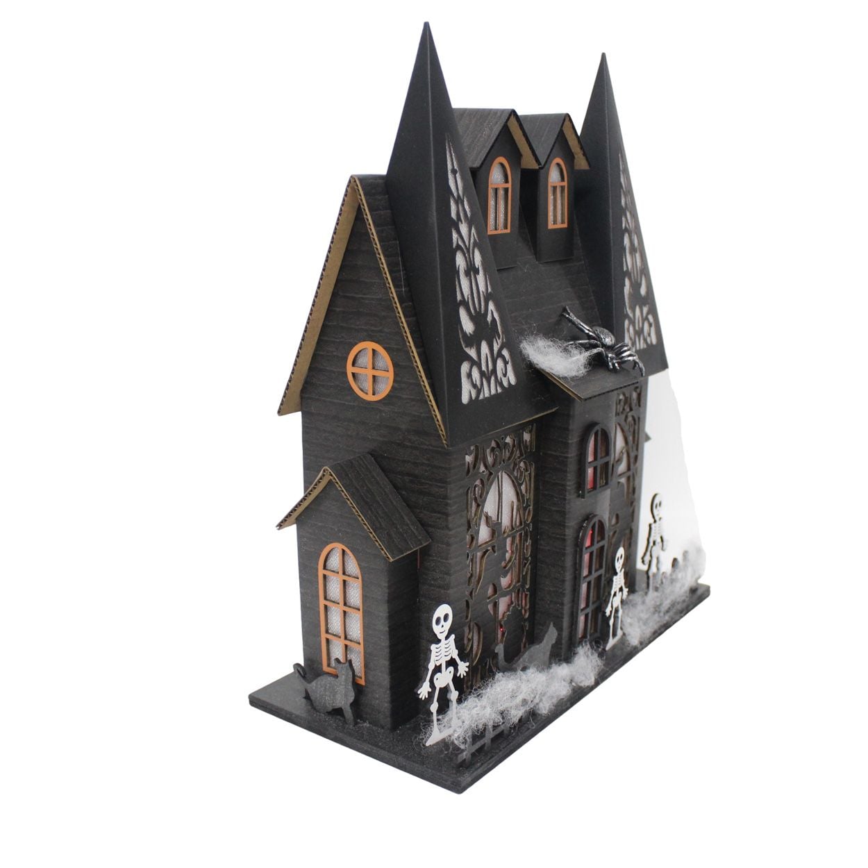 Haunted House LED Multi Colour 26 x 30cm