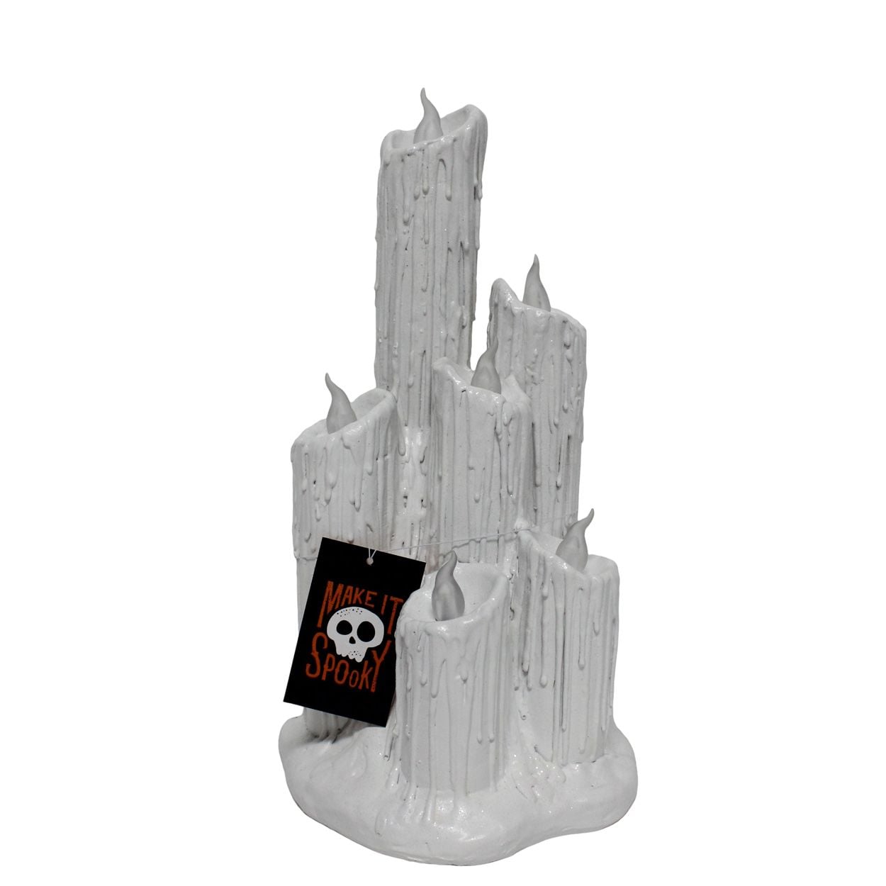 LED Candles Deco White 16 x 30cm
