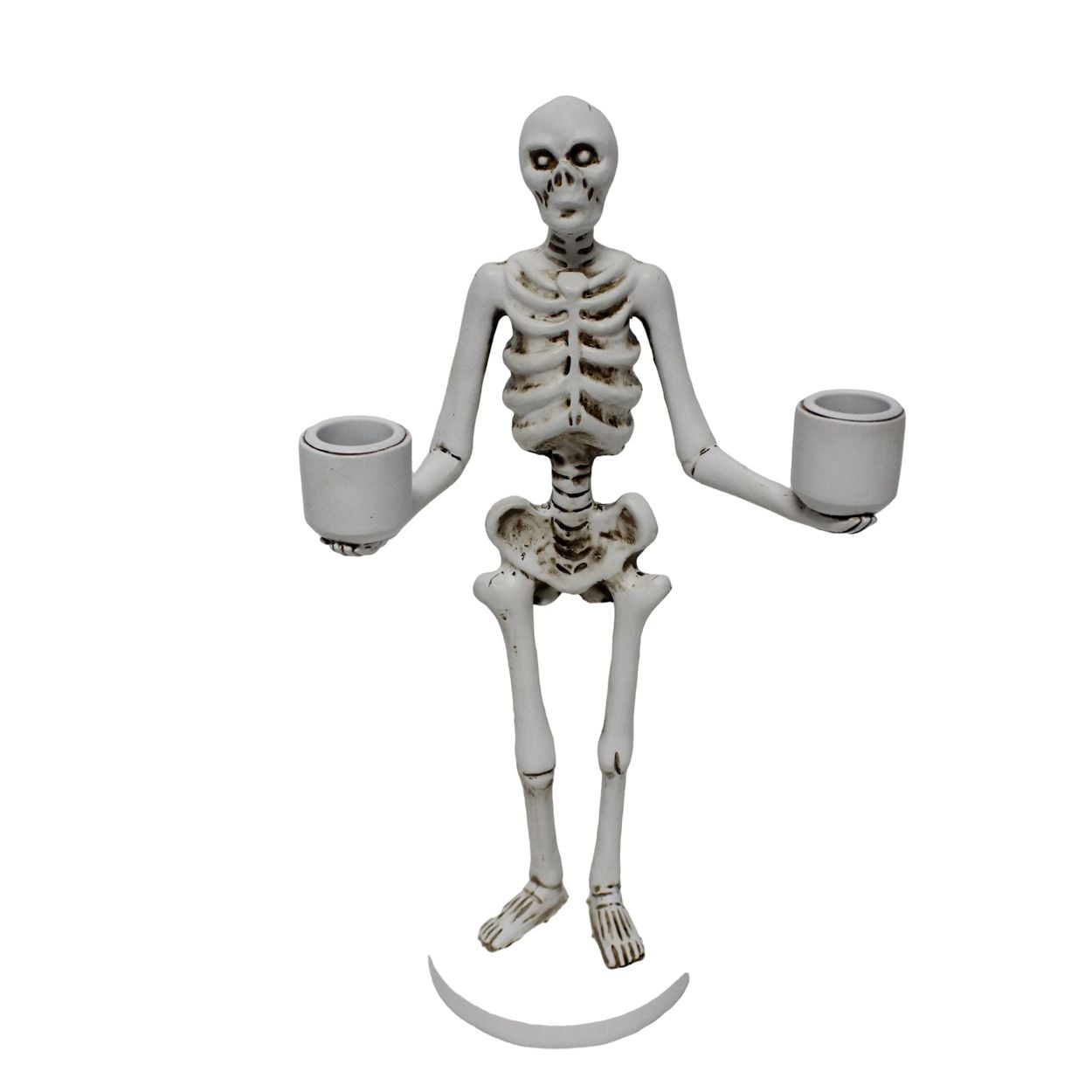 Skeleton Candle Holders 18 x 33cm