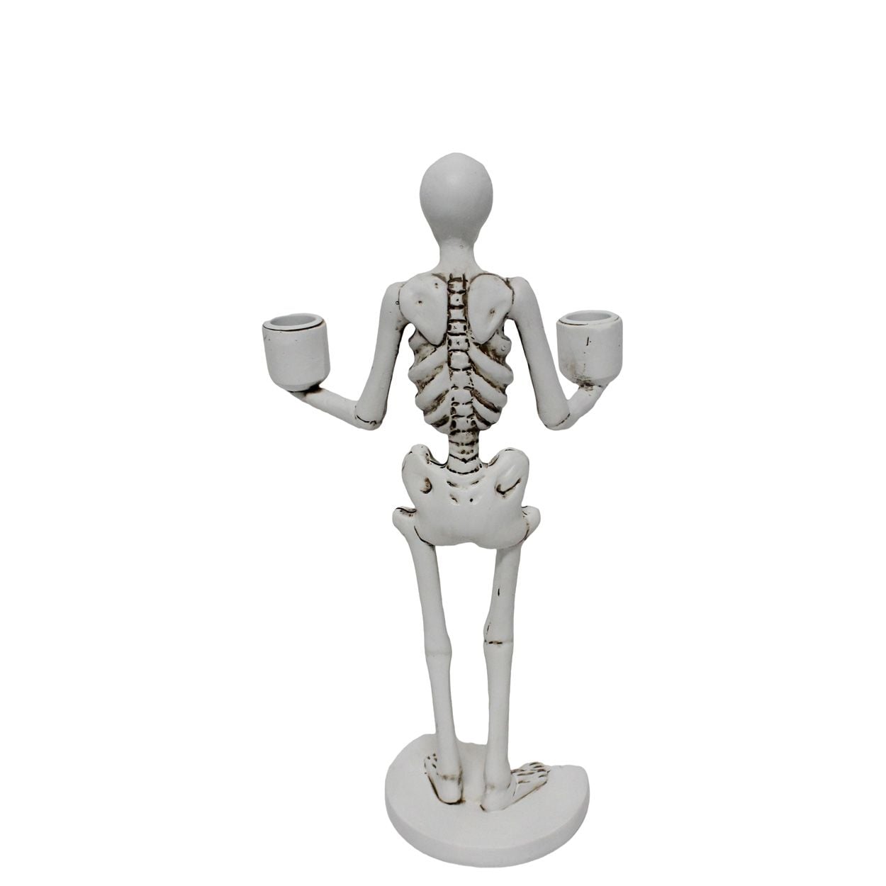 Skeleton Candle Holders 18 x 33cm