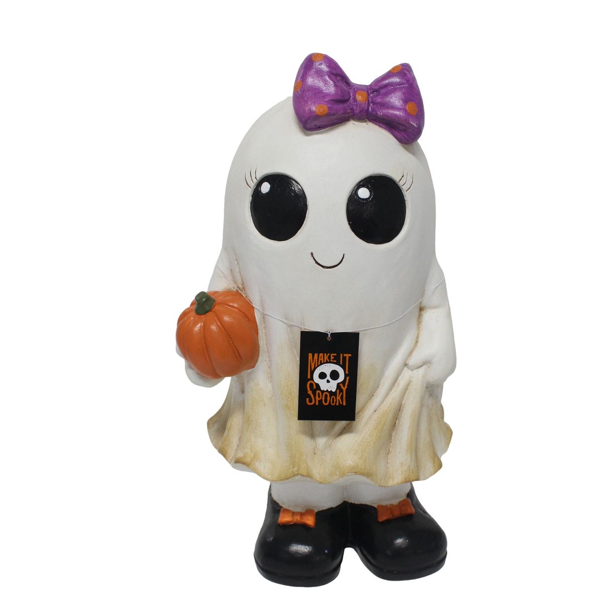 Ghost With Pumpkin 45cm