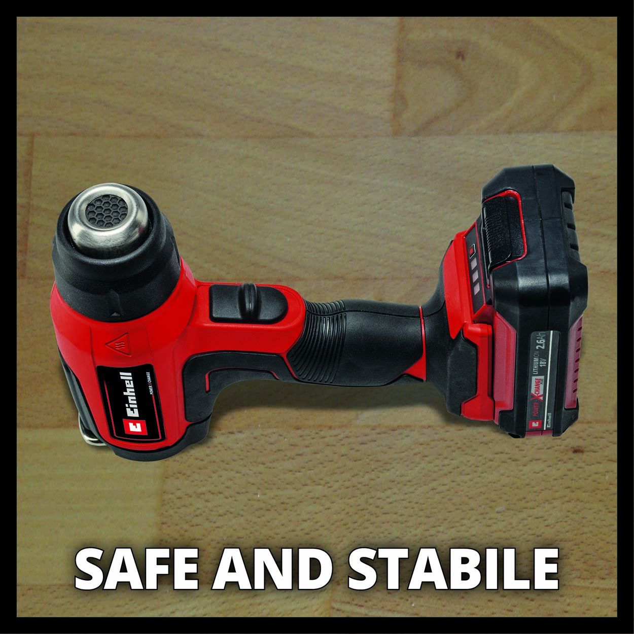 Einhell 18v TE-HA 18 Li Hot Air Gun - Bare Unit