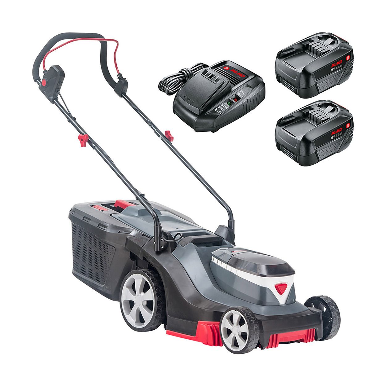 AL-KO 18V Cordless Battery Mower with 2 x 4.0Ah