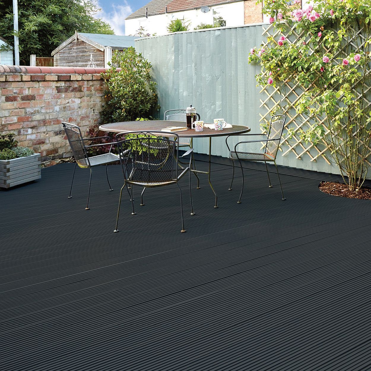 Ronseal Ultimate Protection Decking Paint Black 2.5L