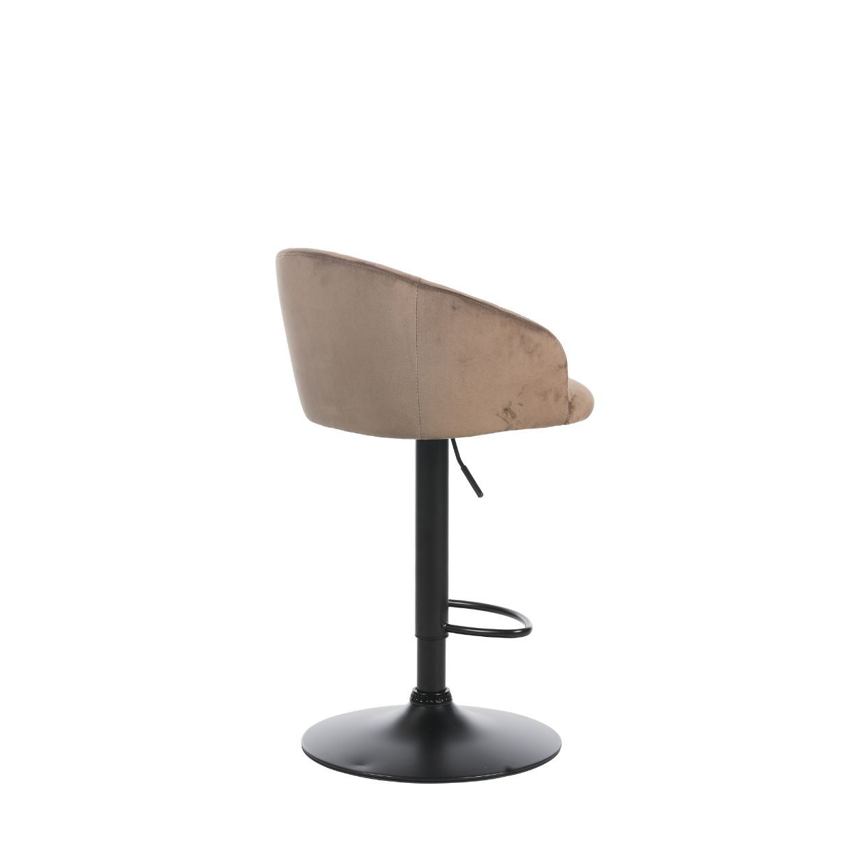 Hawthorne Brown Velvet Barstool