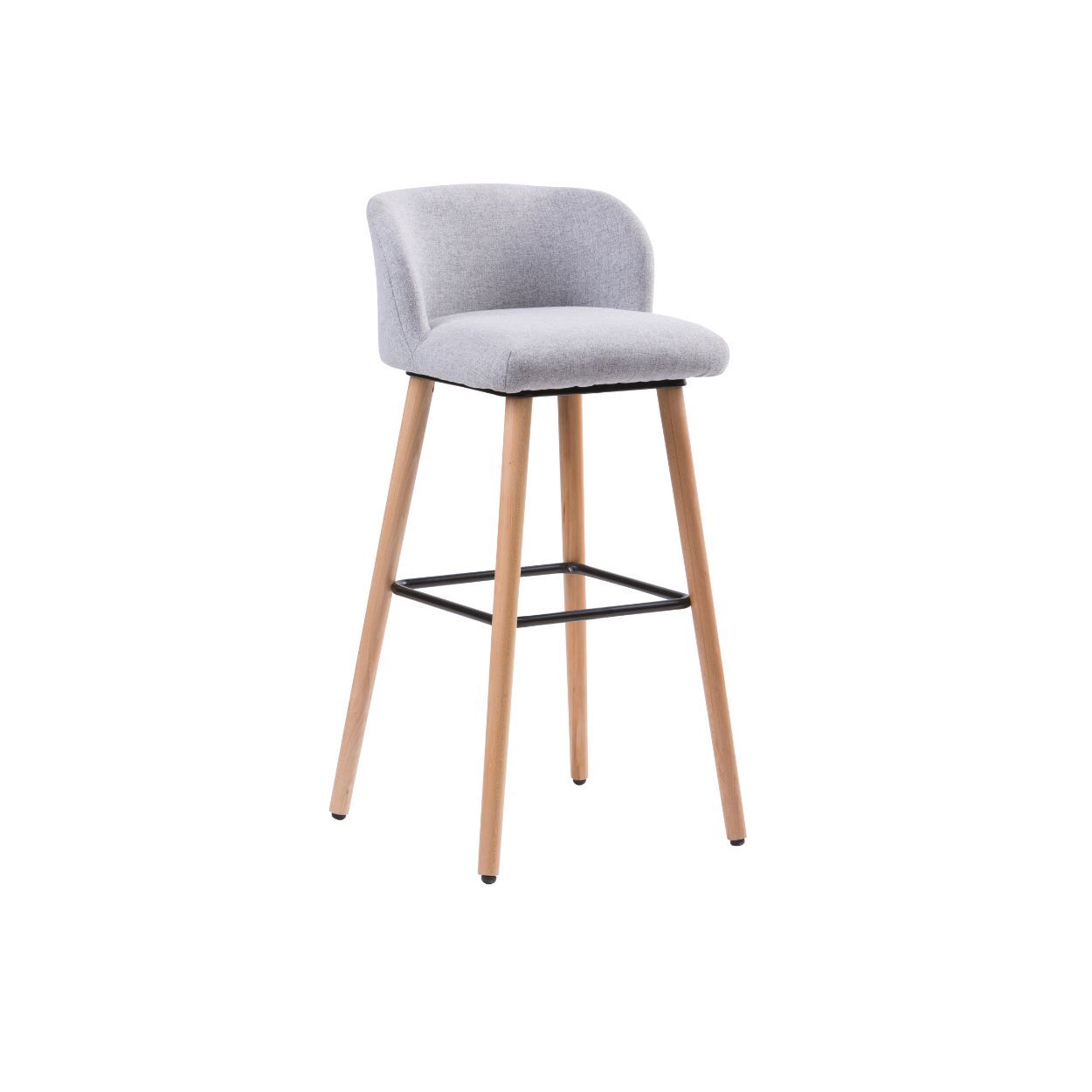 Henley Grey Pine Barstool