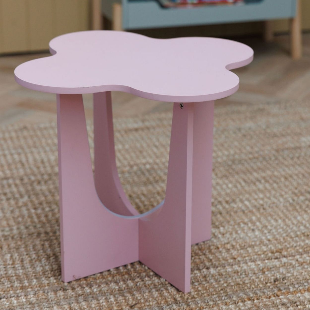 Pink Led Flower Table