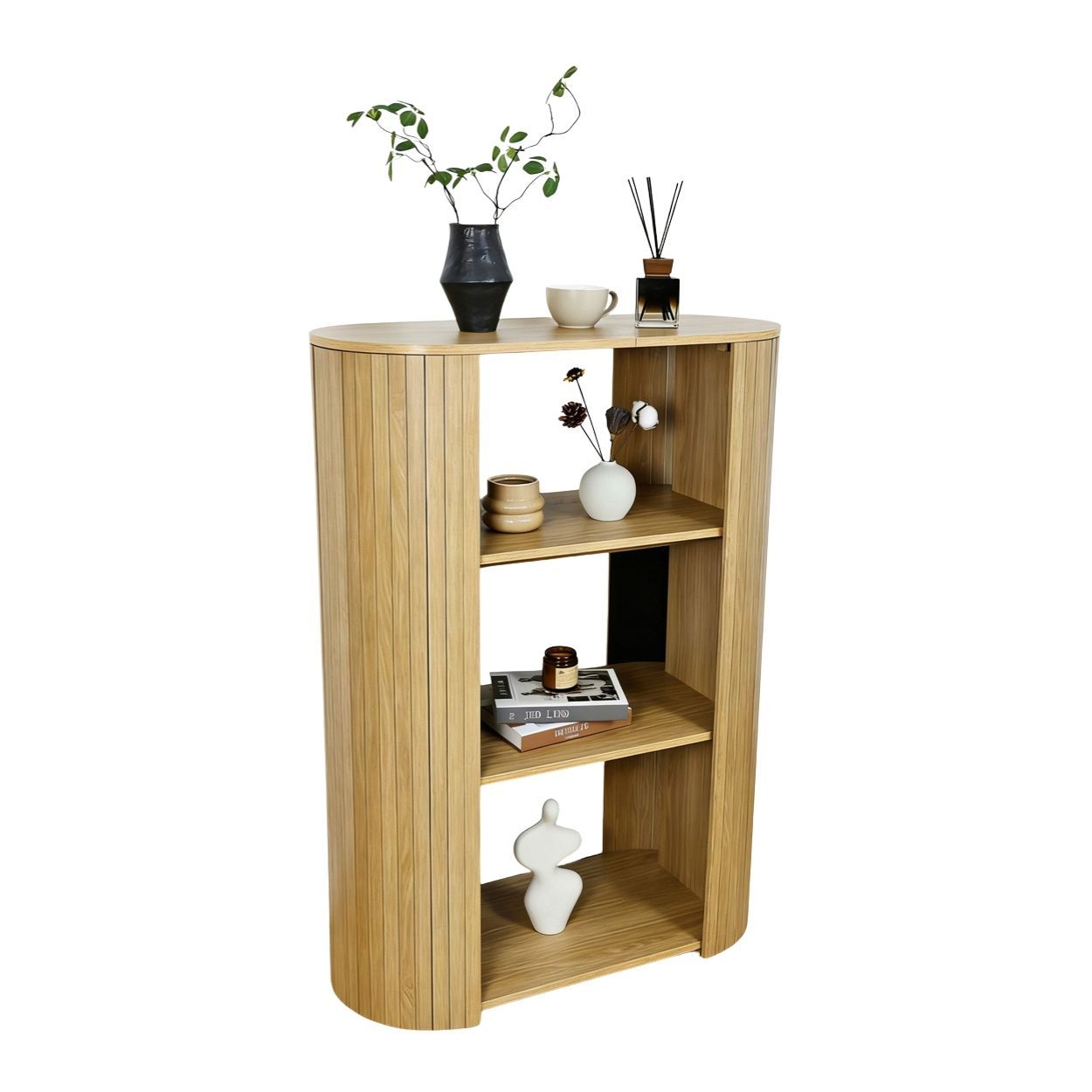 3 Tier Panel Unit 80x37.5x110cm