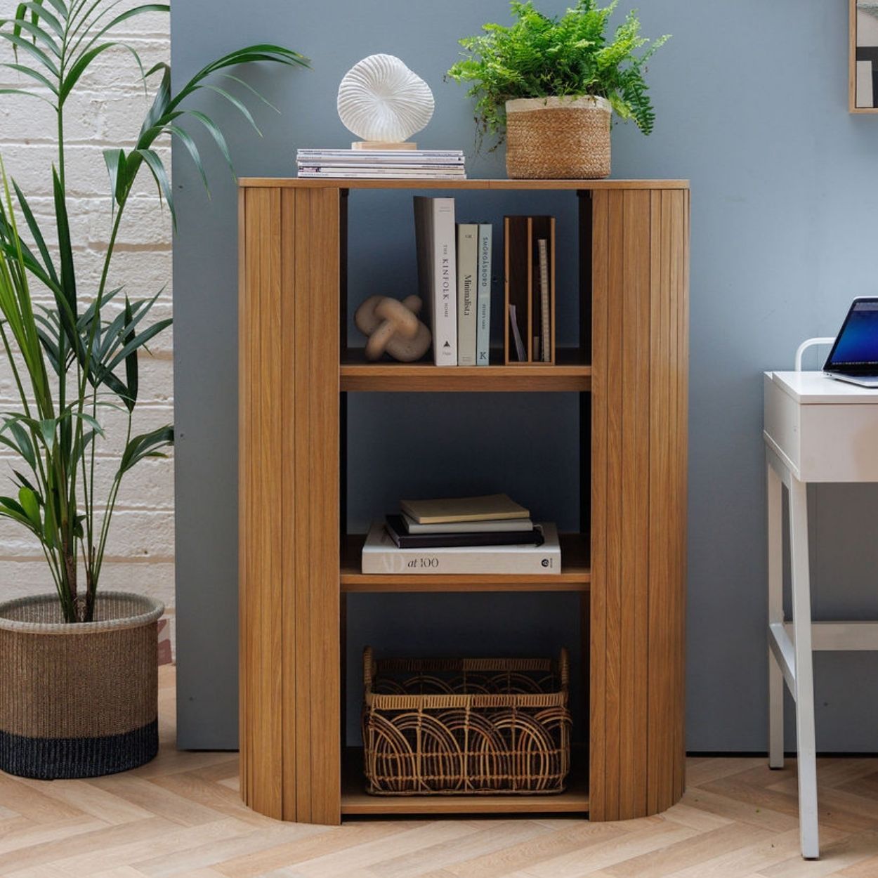 3 Tier Panel Unit 80x37.5x110cm