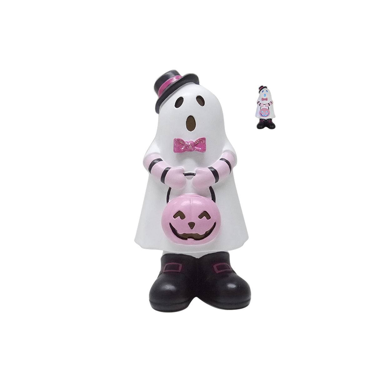 Halloween Ghosts Led B/O 31cm Pink