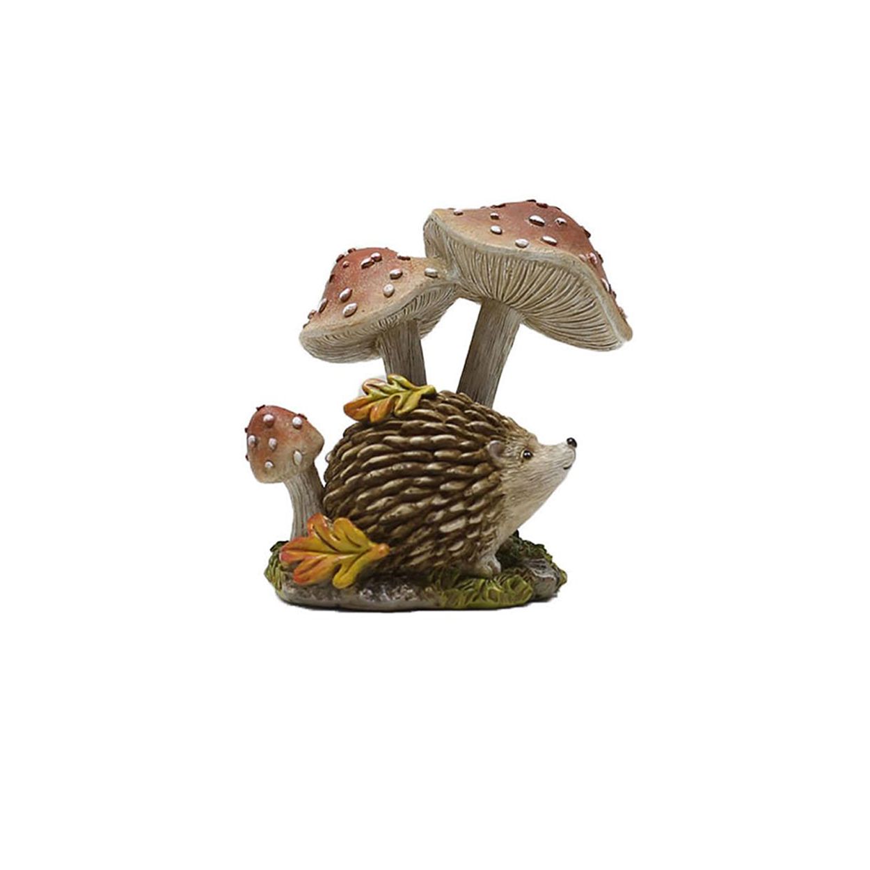 Hedgehog And Mushroom 11cm