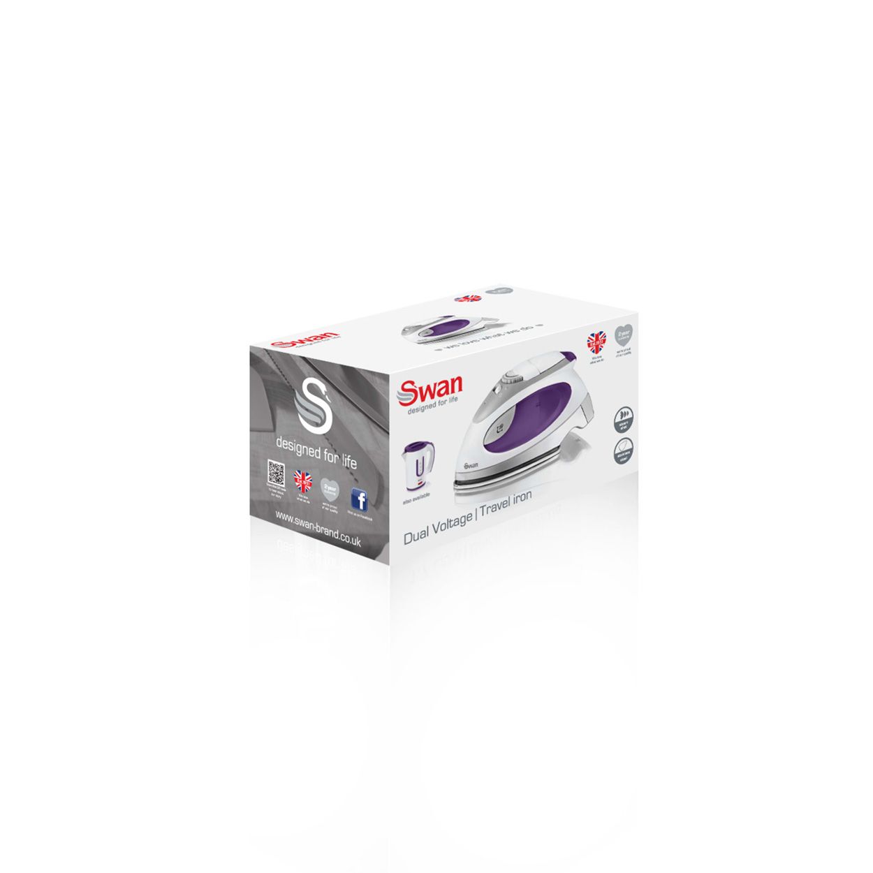 Travel Iron with pouch