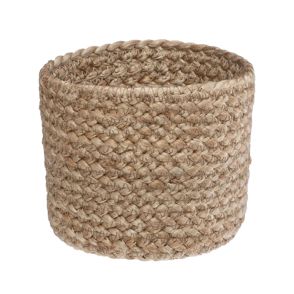 Jackson White Jute Basket S