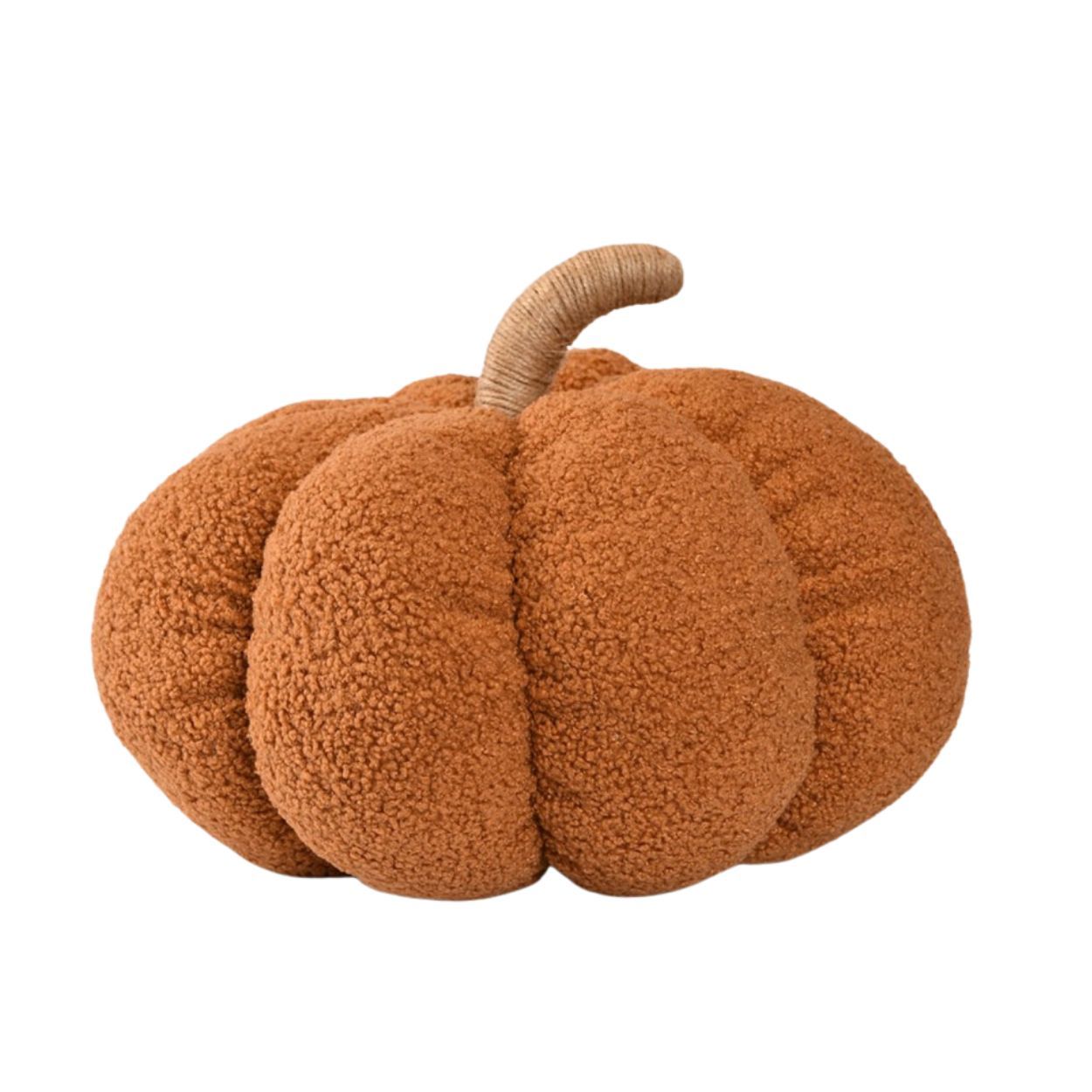 Fabric Pumpkin 30x22cm Orange