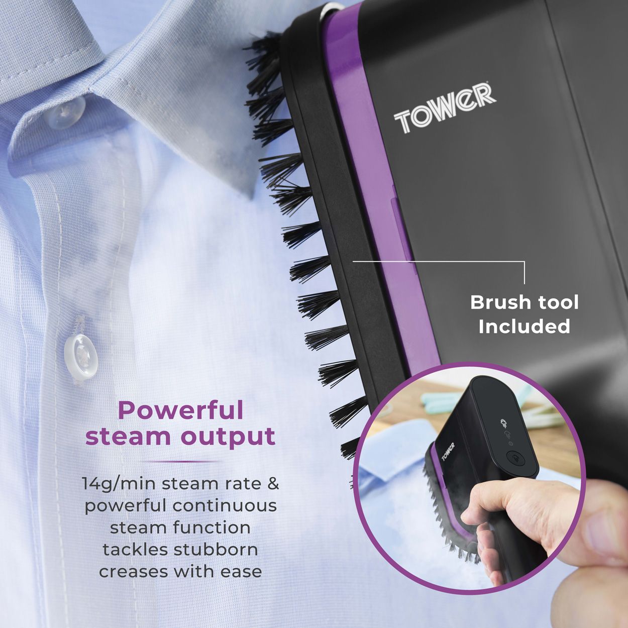 1400W Digital Garment Steamer