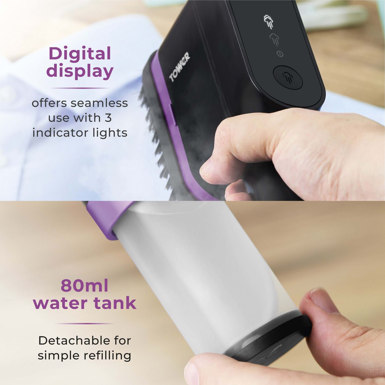 1400W Digital Garment Steamer