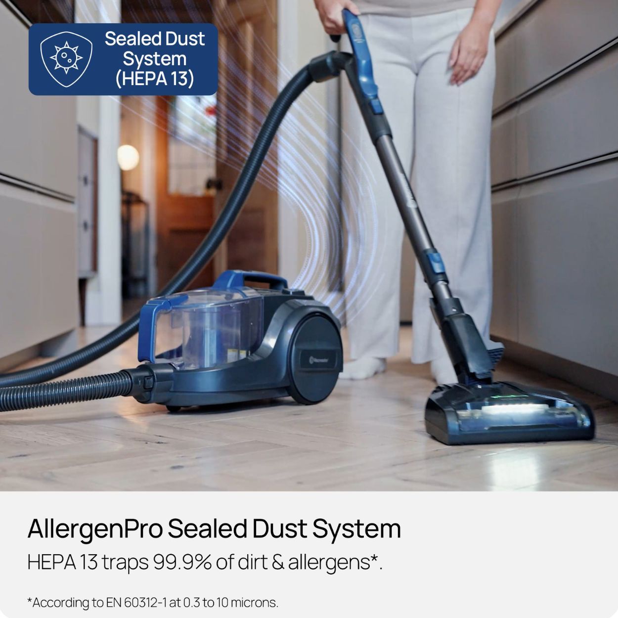Vacmaster Vortica Cylinder Cleaner With Powered Floorhead