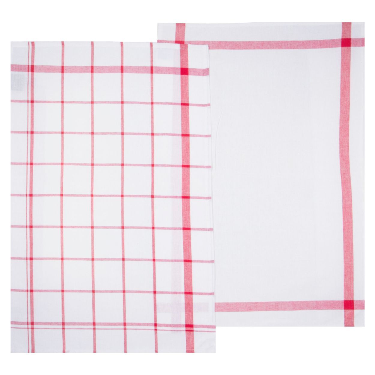 Red Kitchen Towels 2Pk