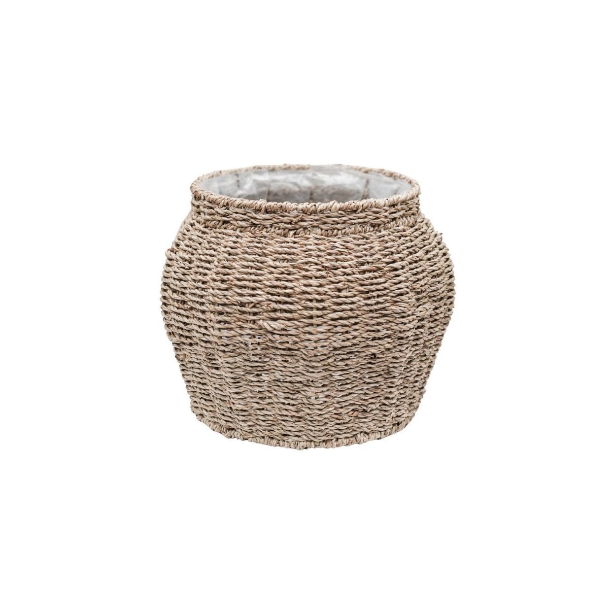 Tula Tapered Seagrass Planter 24cm