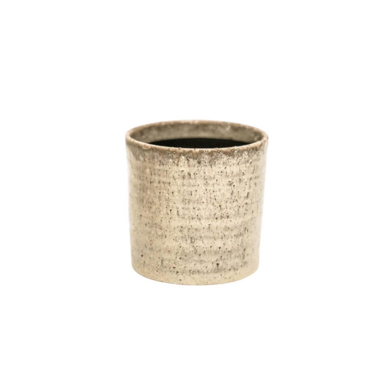 Chambray Rustic Planter Ivory 14cm