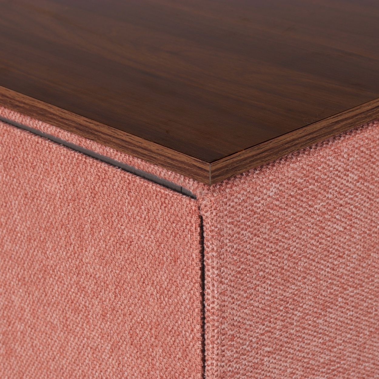 Lara 2 Drawers Nightstand Terracotta
