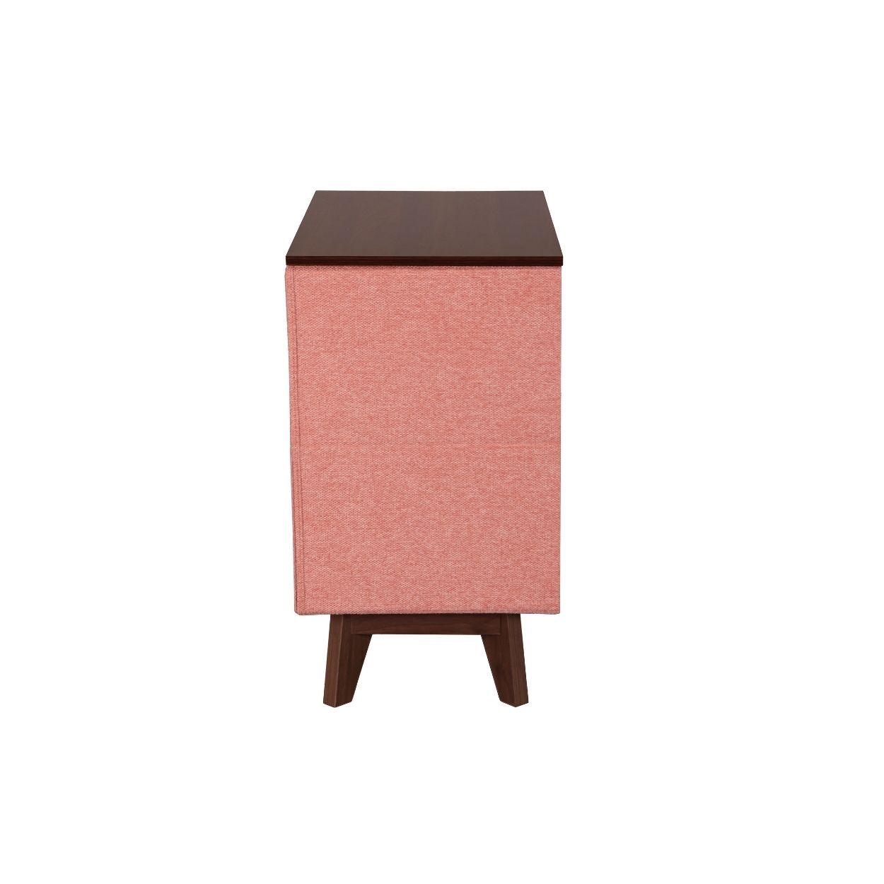Lara 2 Drawers Nightstand Terracotta