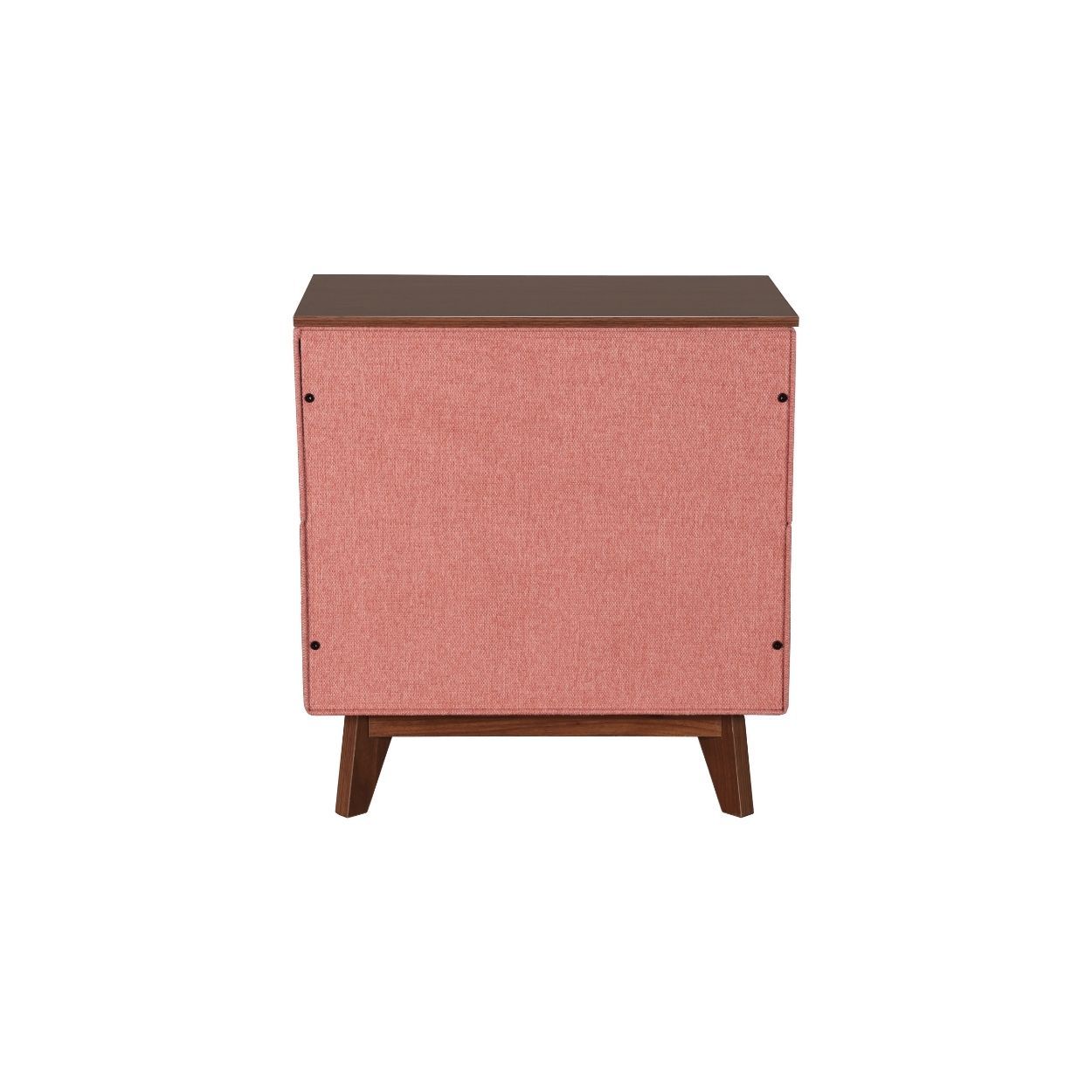 Lara 2 Drawers Nightstand Terracotta
