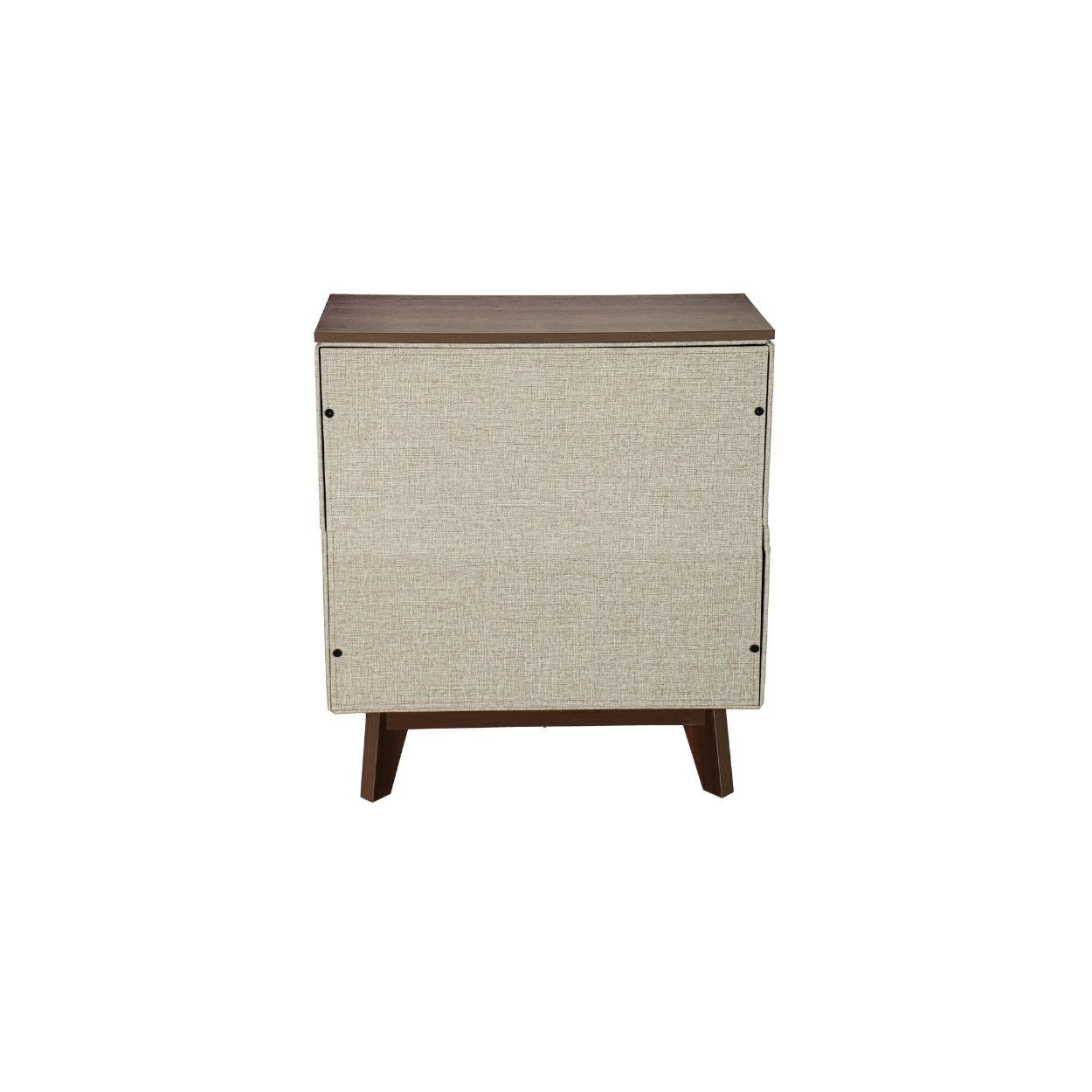 Lara 2 Drawers Nightstand Natural