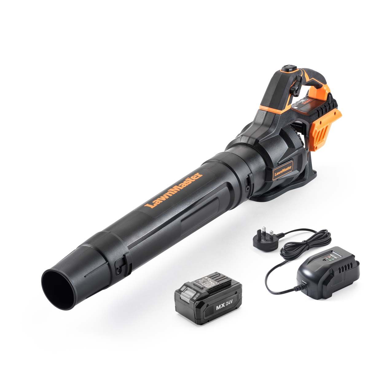 LawnMaster 24V Cordless Axial Leaf Blower