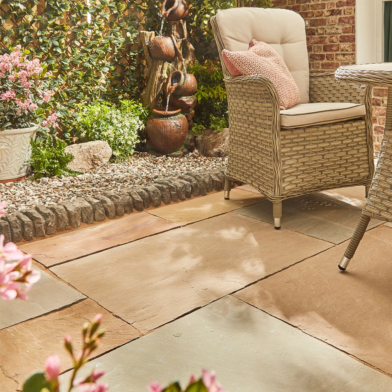 Altico Natural Stone Paving Dakota 600x600mm 