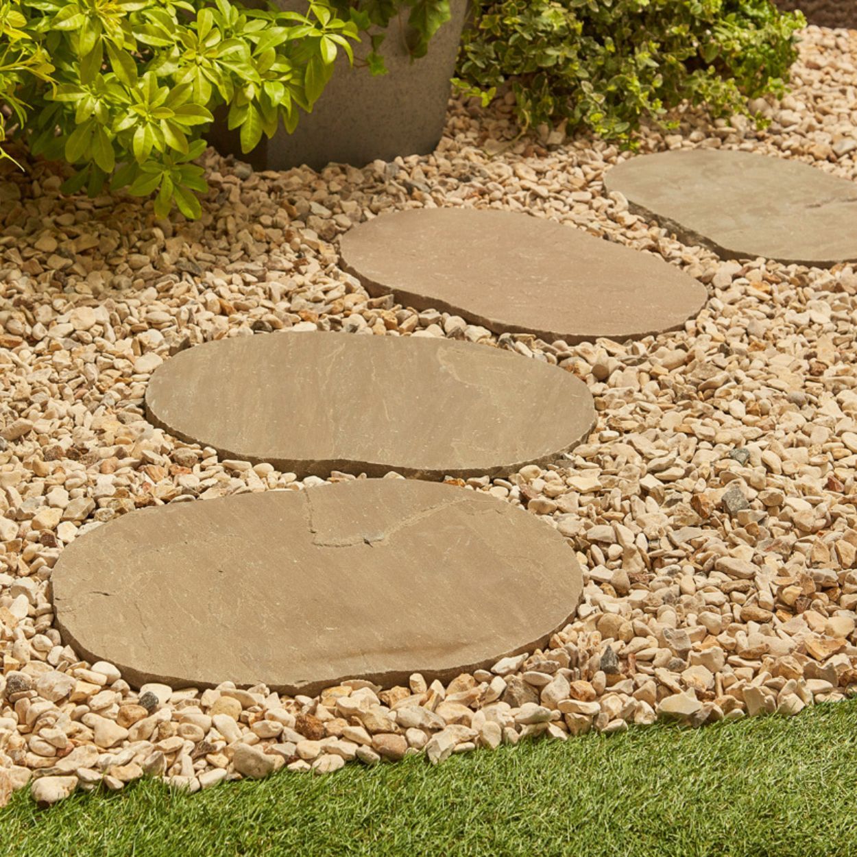 Altico Random Stepping Stone Umber 450x350mm