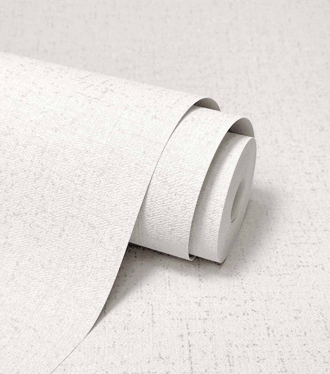 Azara Plain Wallpaper, Soft White