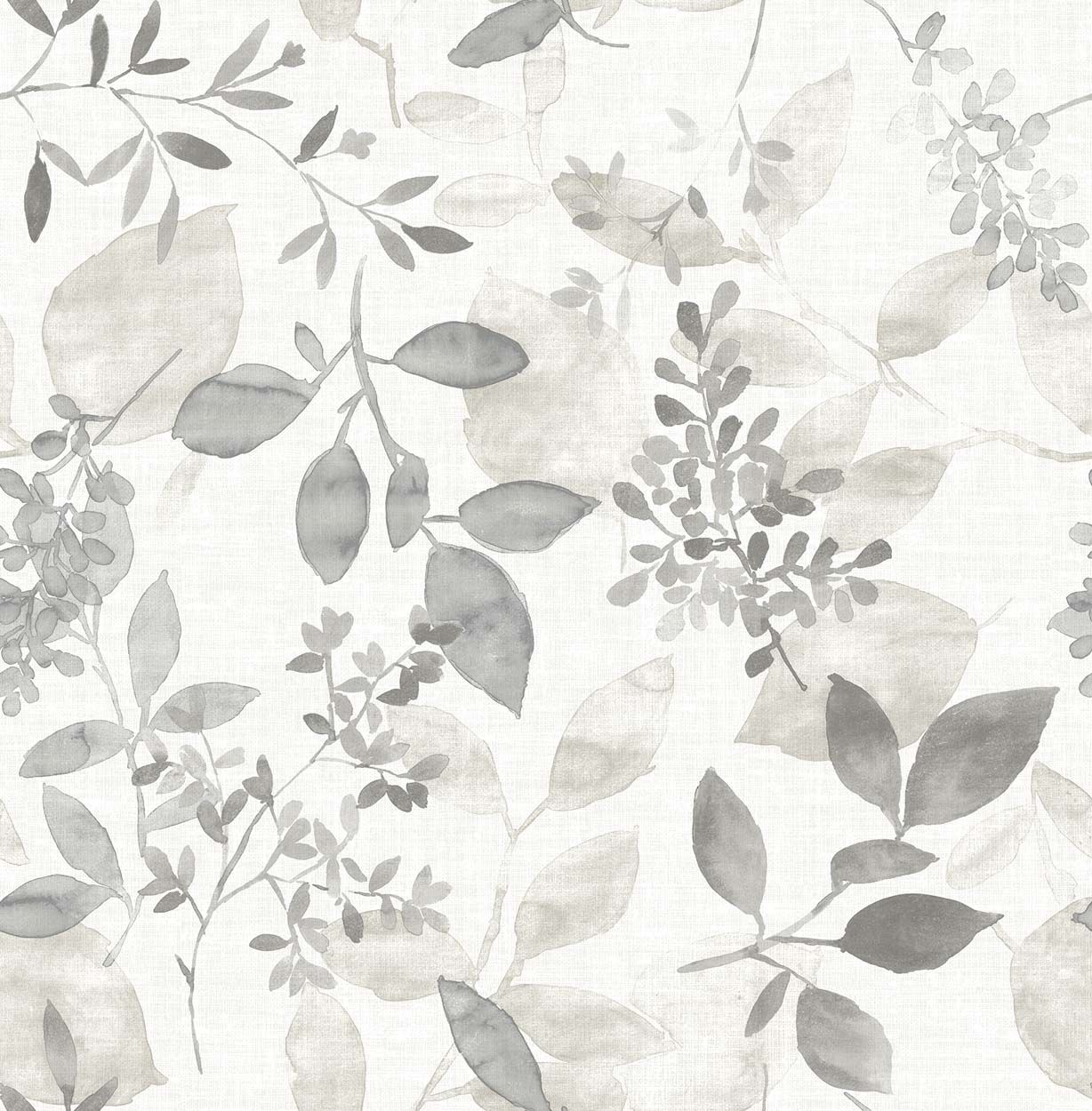 NuWall Breezy Peel & Stick Wallpaper, Grey