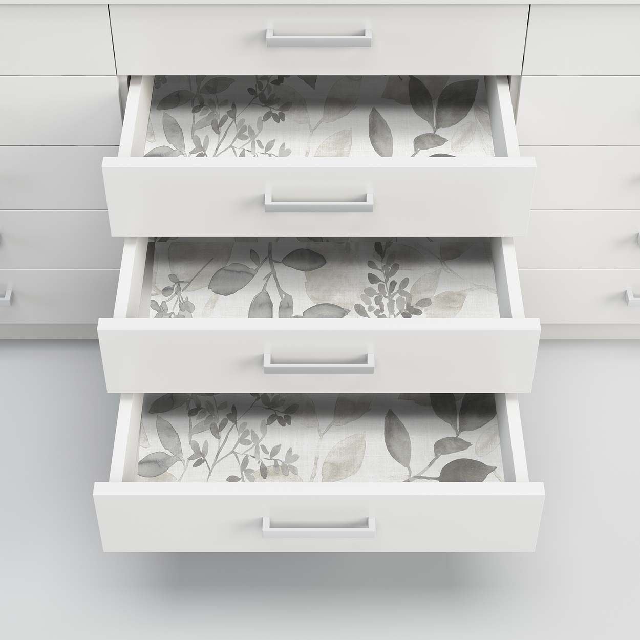 NuWall Breezy Peel & Stick Wallpaper, Grey