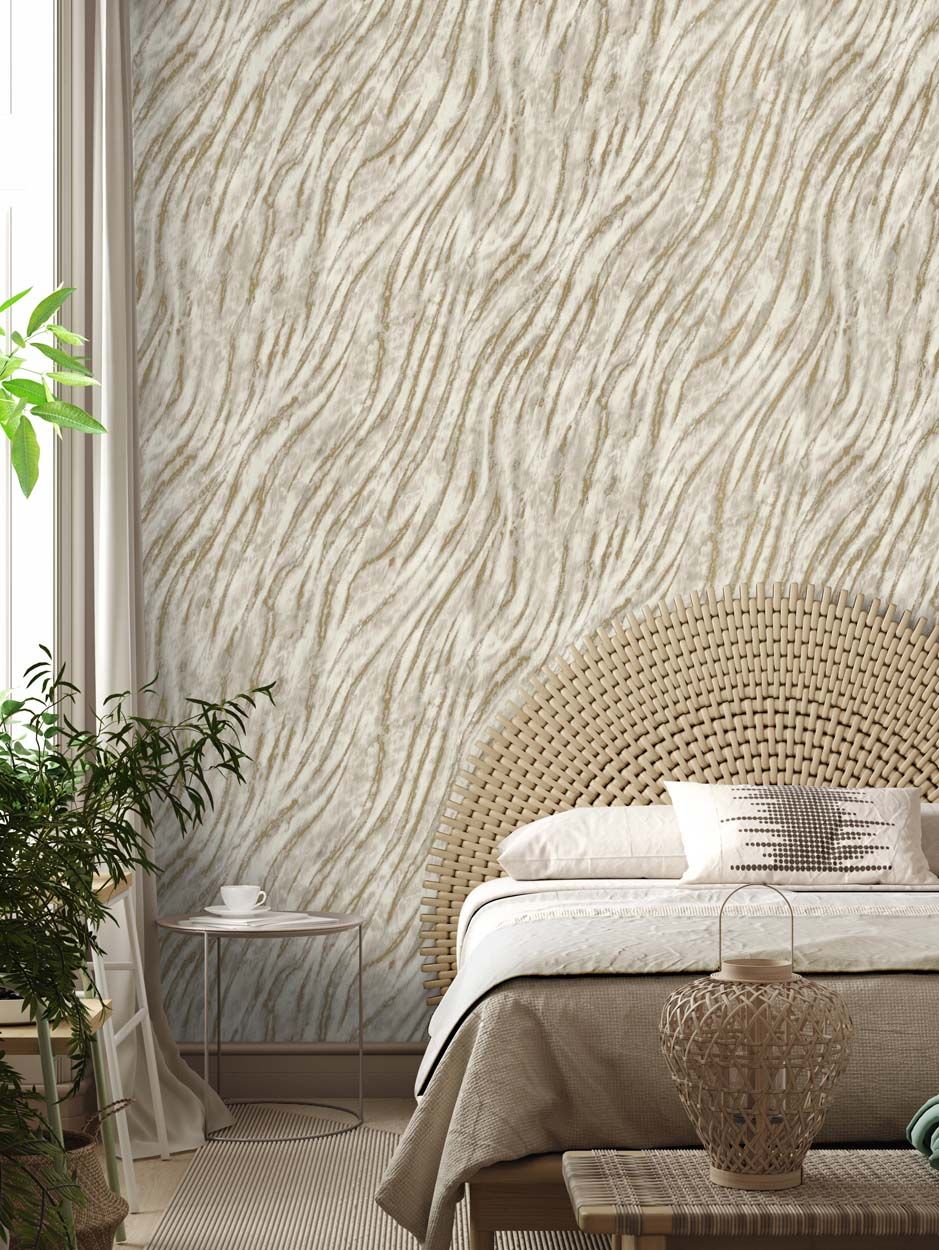 Crown Ember Wallpaper, Natural