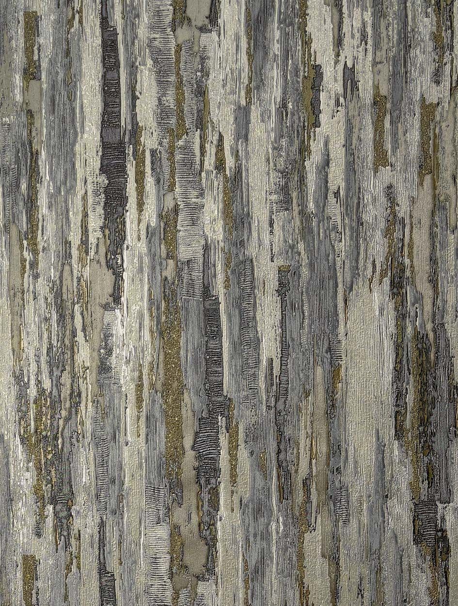 Vymura Gianni Plain Heavyweight Vinyl Wallpaper, Charcoal Taupe