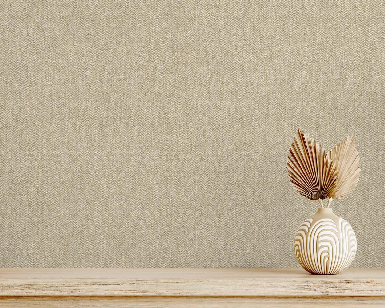 Crown Harris Texture Luxury Textured Wallpaper, Natural