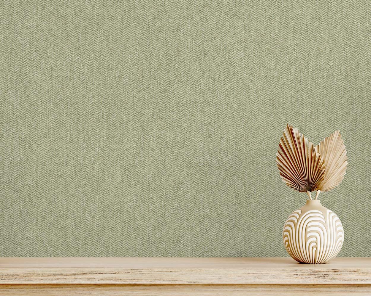 Crown Harris Texture Luxury Textured Wallpaper, Green