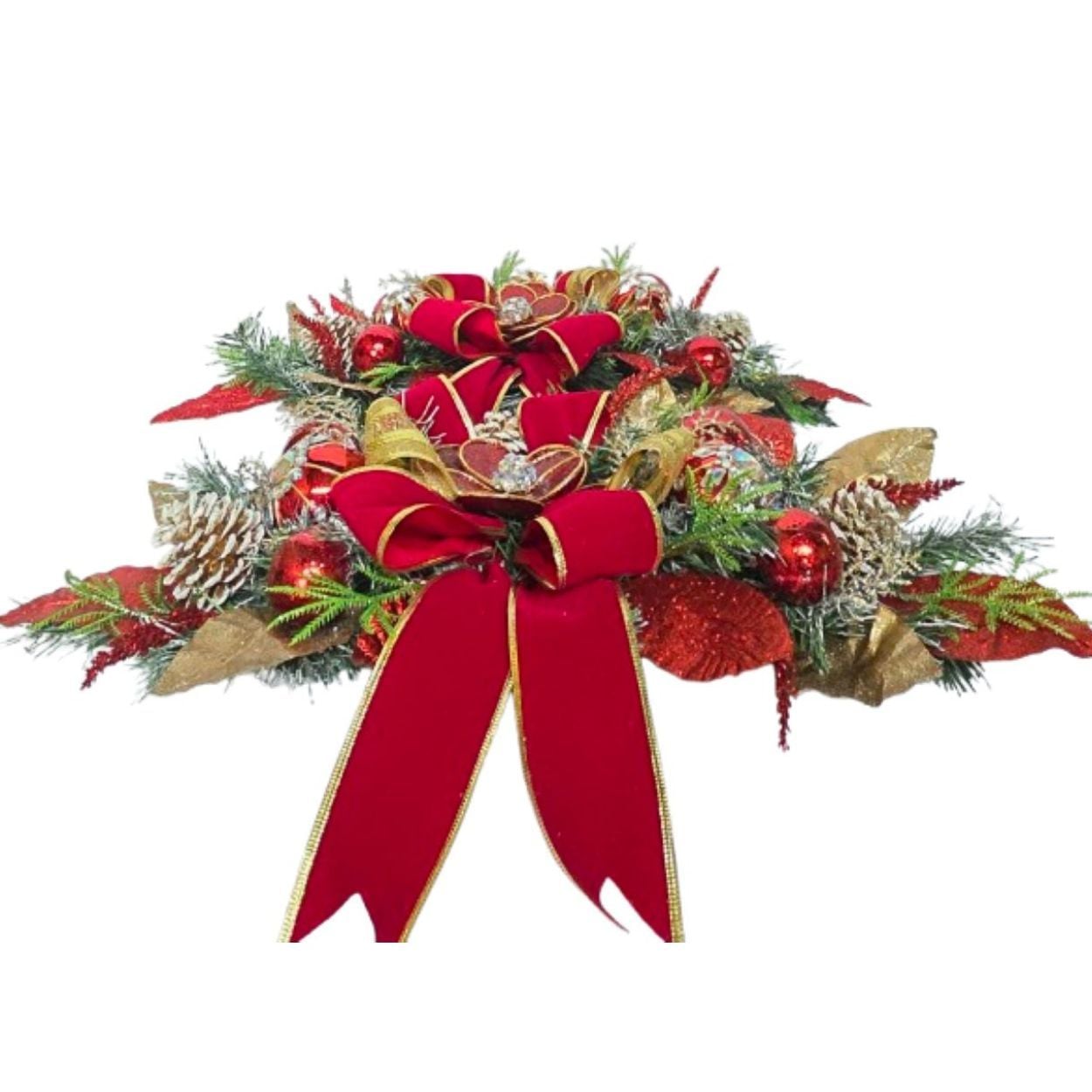 64cm Swag Red Ribbon