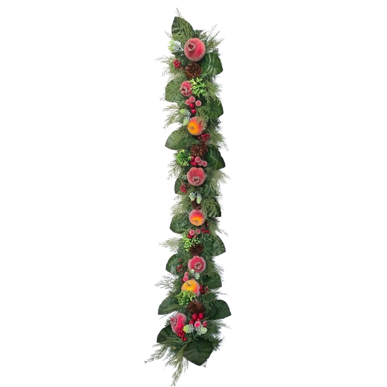 5ft Garland With Apples