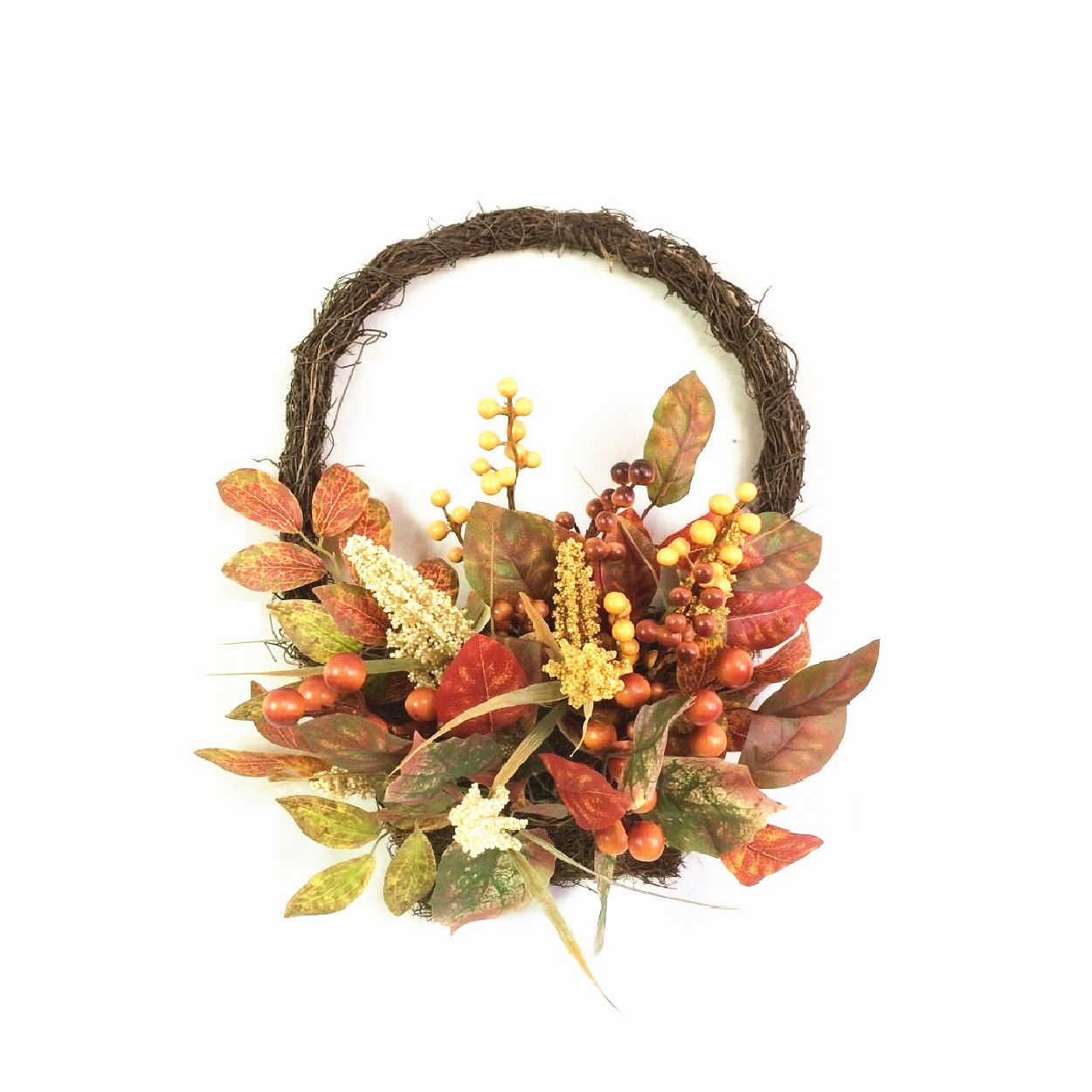 Autumn Leaves Basket 40cm
