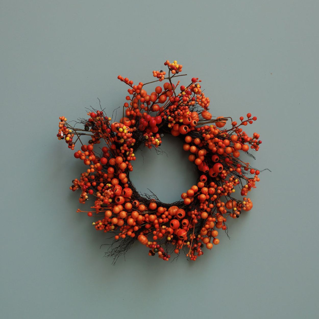 Orange Berry Wreath 50cm