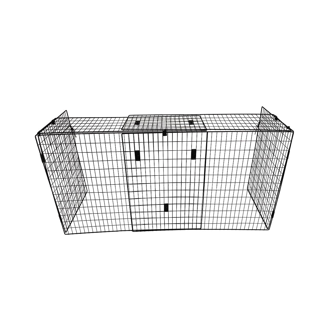 Extending Nursery Fireguard Black